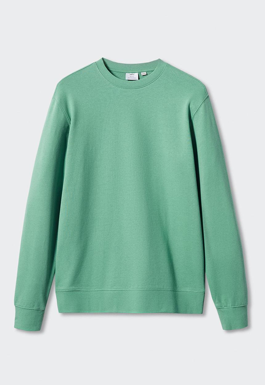 MANGO - Sweatshirt nole - green
