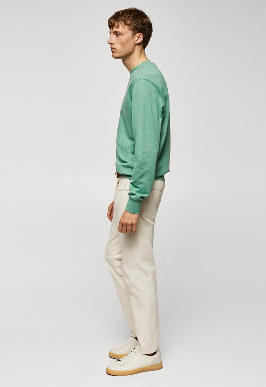 MANGO - Sweatshirt nole - green