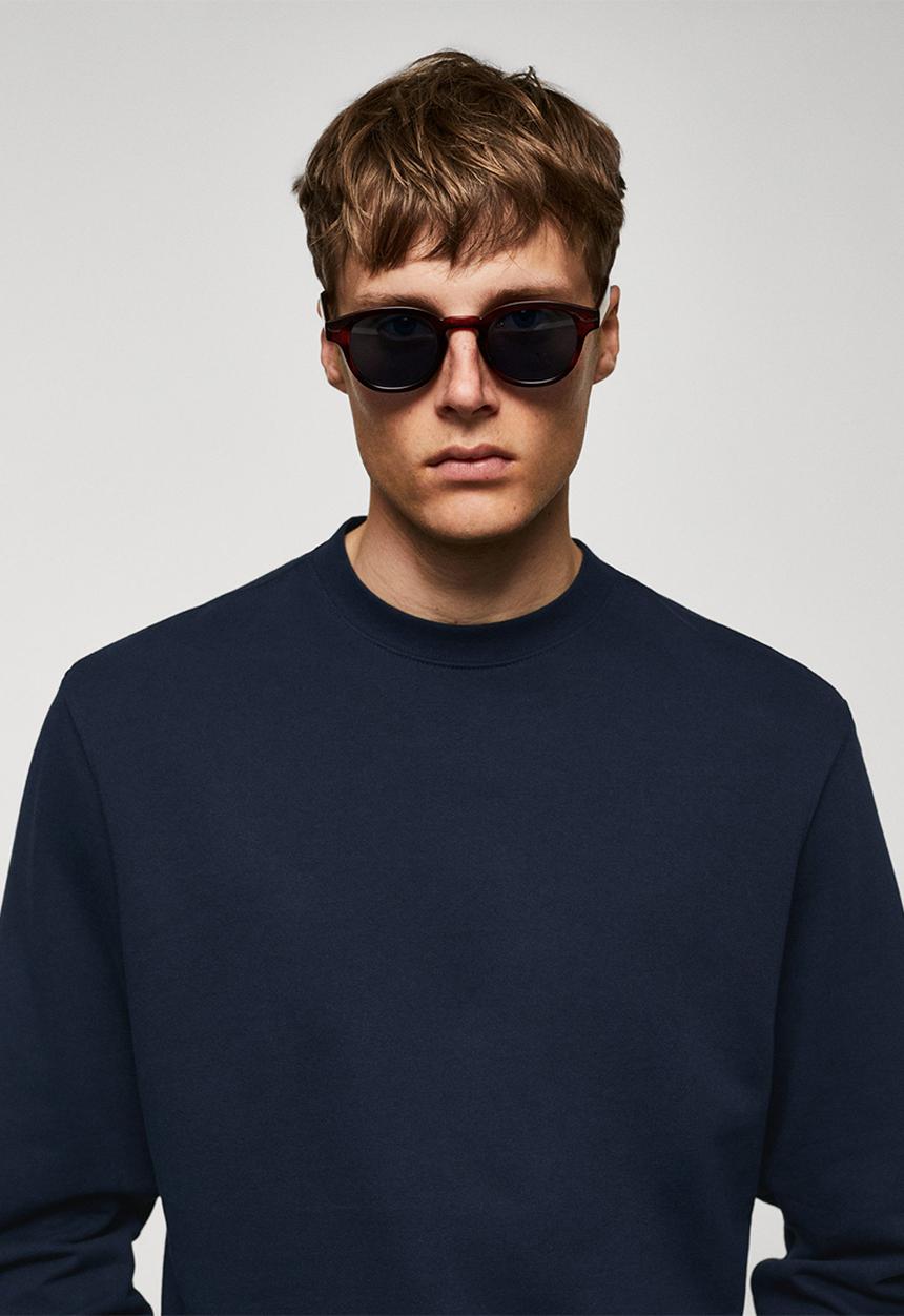 MANGO - Sweatshirt nole - navy