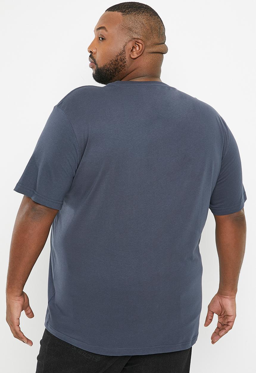 JEEP - Plus grille icon print tee - navy