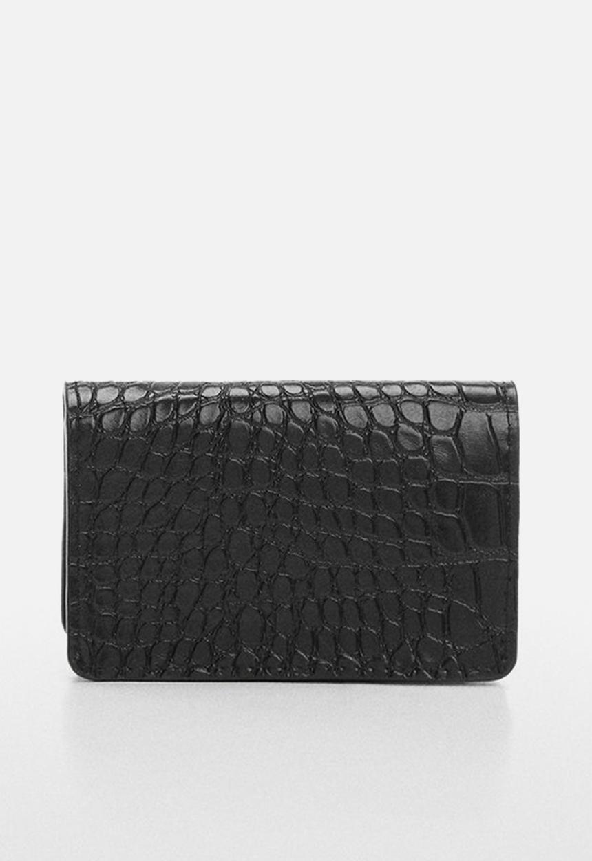 MANGO - Wallet leticia - black