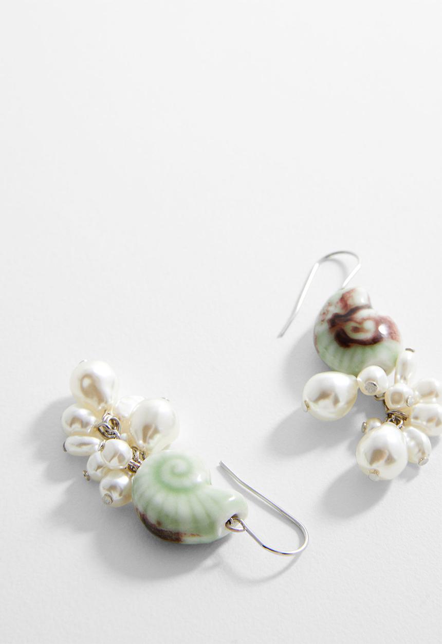 MANGO - Earrings freney - silver