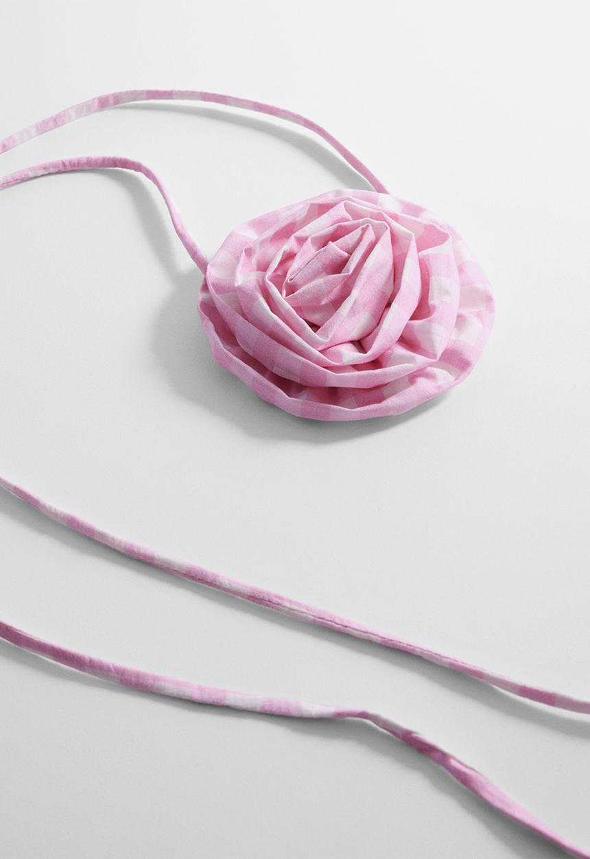 MANGO - Neck scarf matilda - light pink