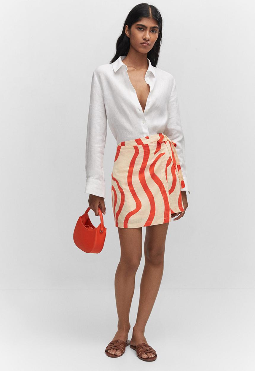 MANGO - Bag davinia - orange