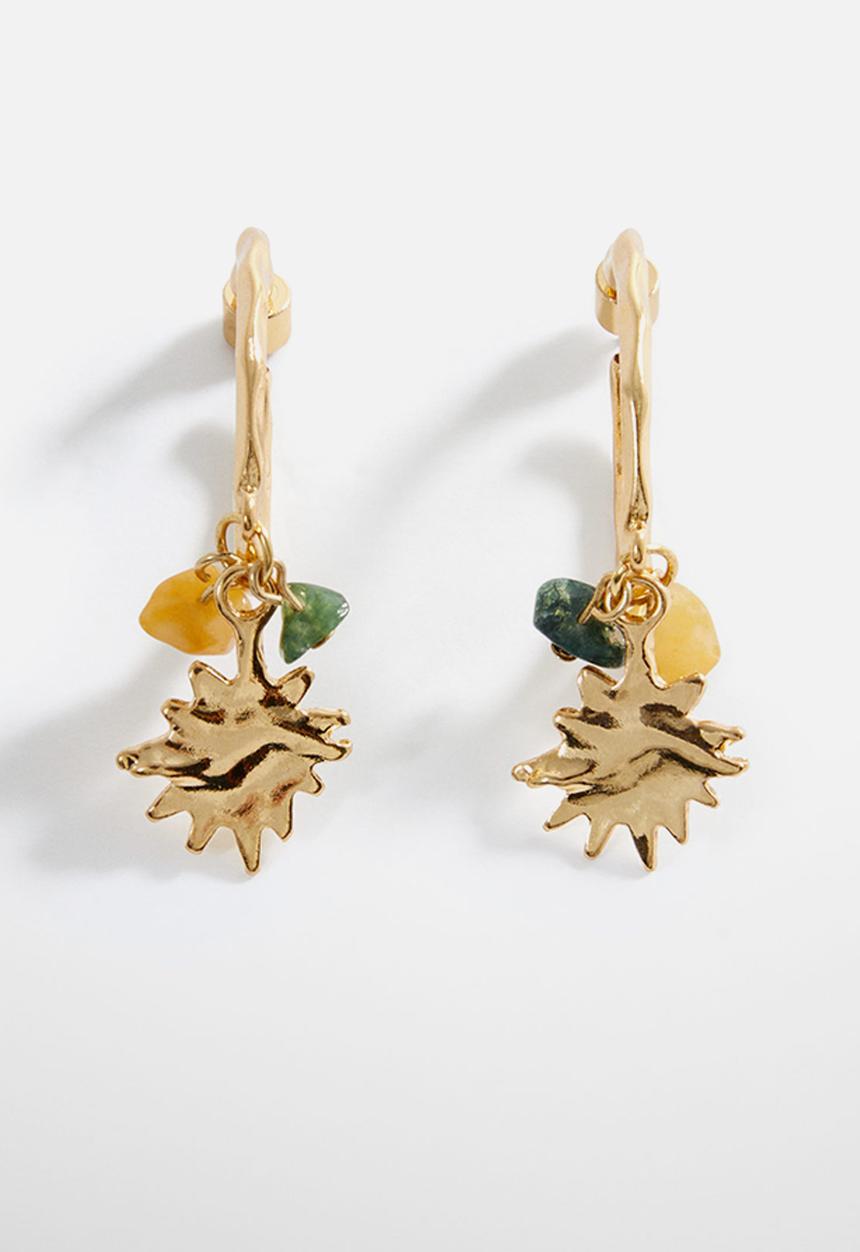 MANGO - Earrings fiorela - gold