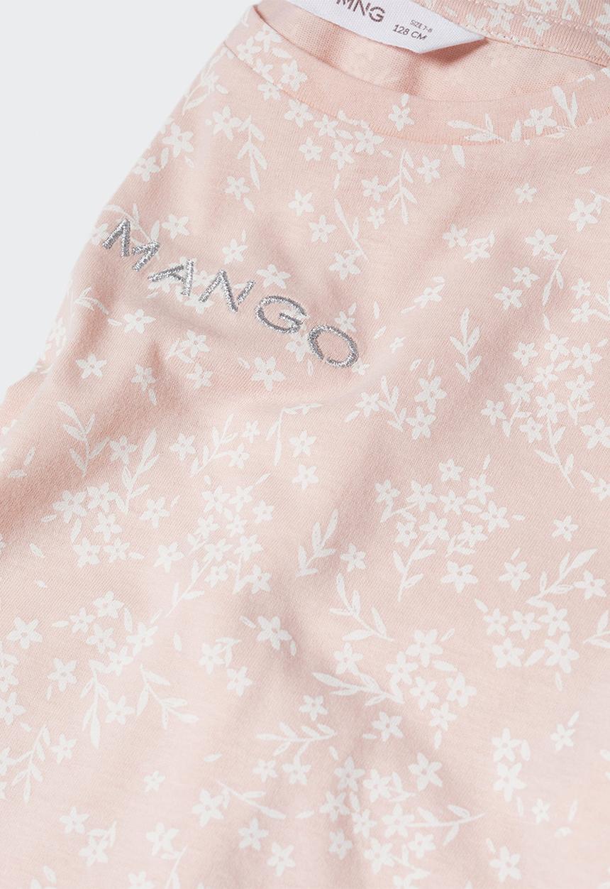 MANGO - T-shirt mangofi - pink