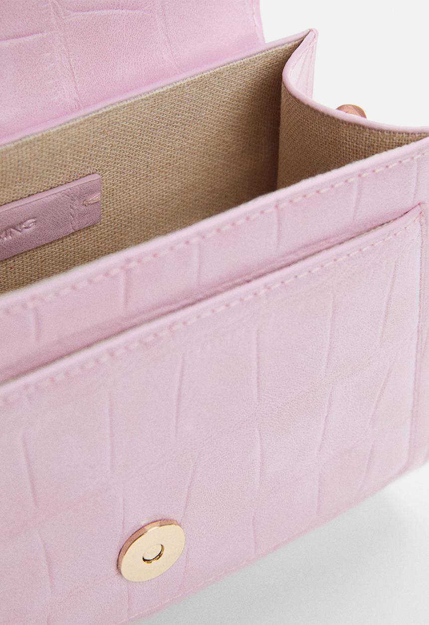 MANGO - Bag agnes - cherry