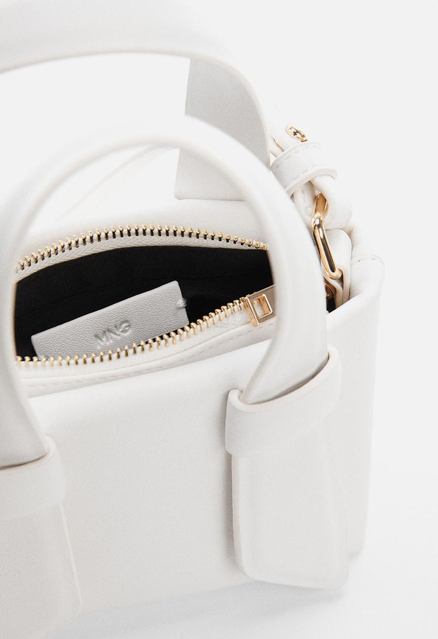 MANGO - Bag kim - white