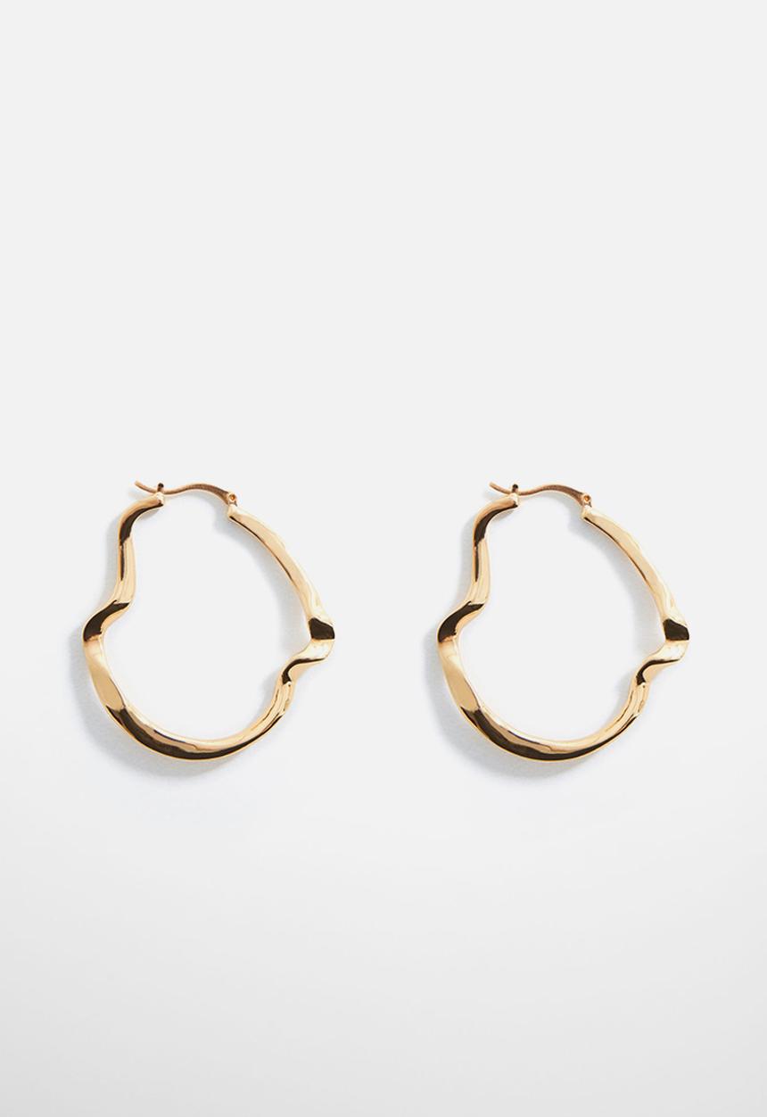 MANGO - Earrings marta - gold
