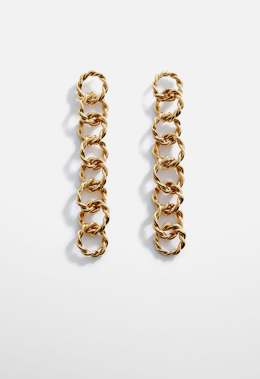 MANGO - Earrings marlon - gold