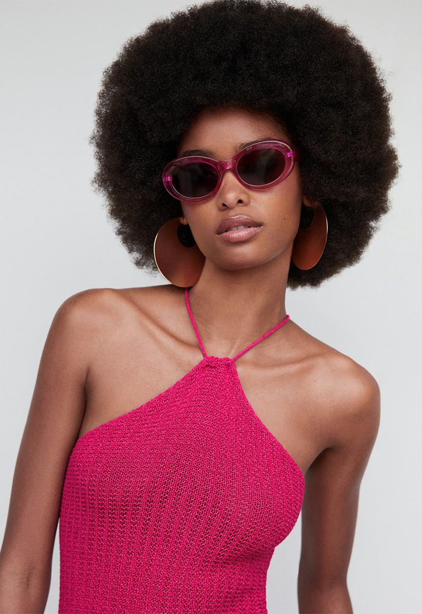 MANGO - Sunglasses jane - pastal pink