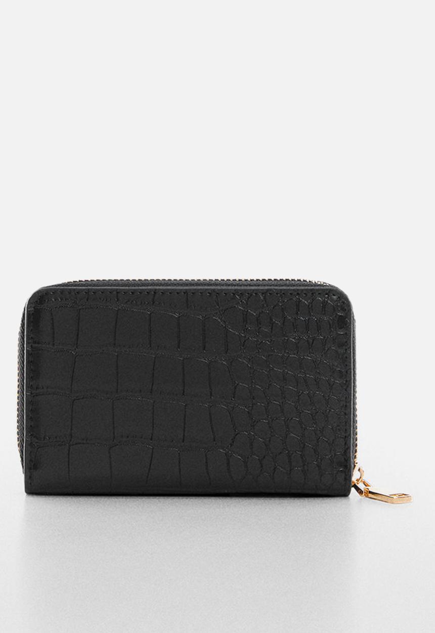 MANGO - Wallet leticia - black
