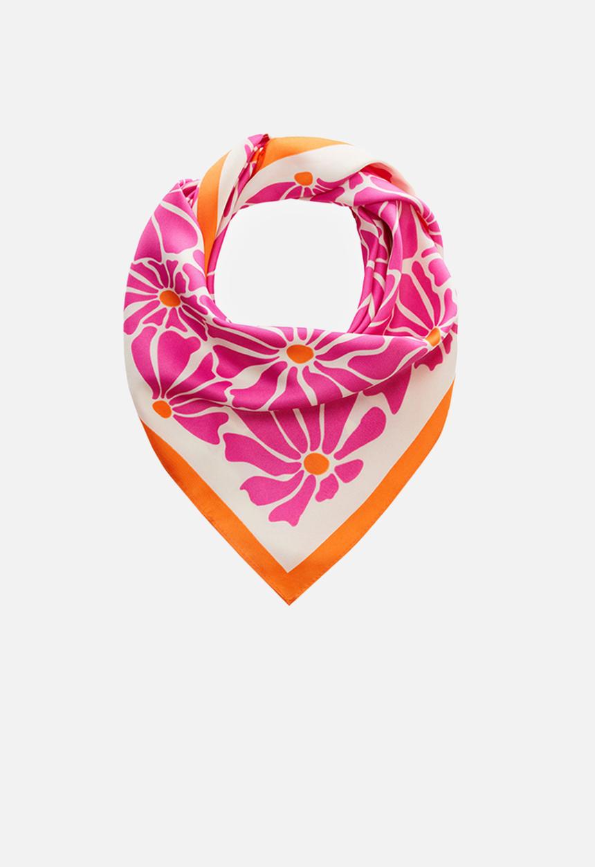 MANGO - Neck scarf marga - pink
