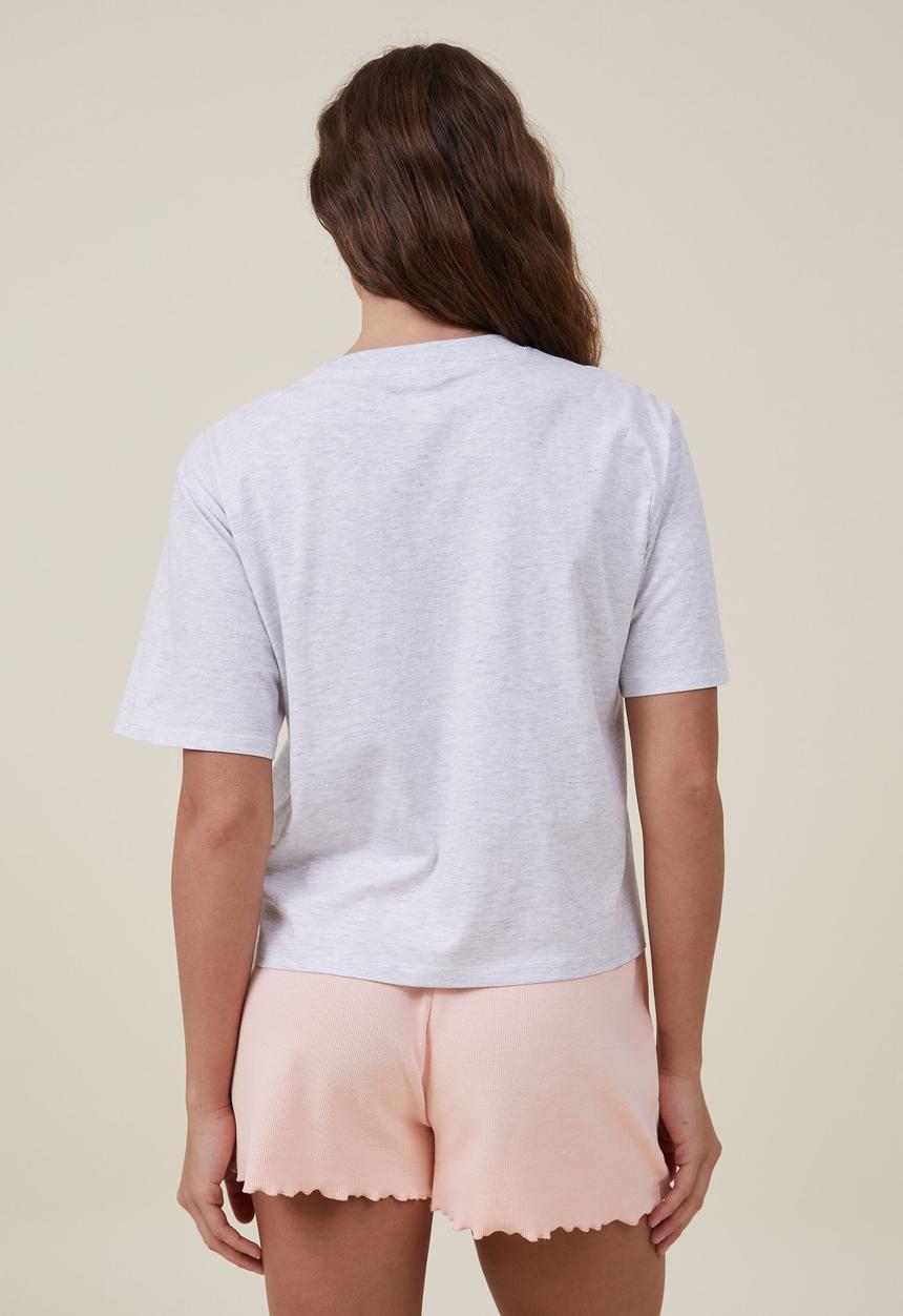 Cotton On - Rib bed short - tropical peach