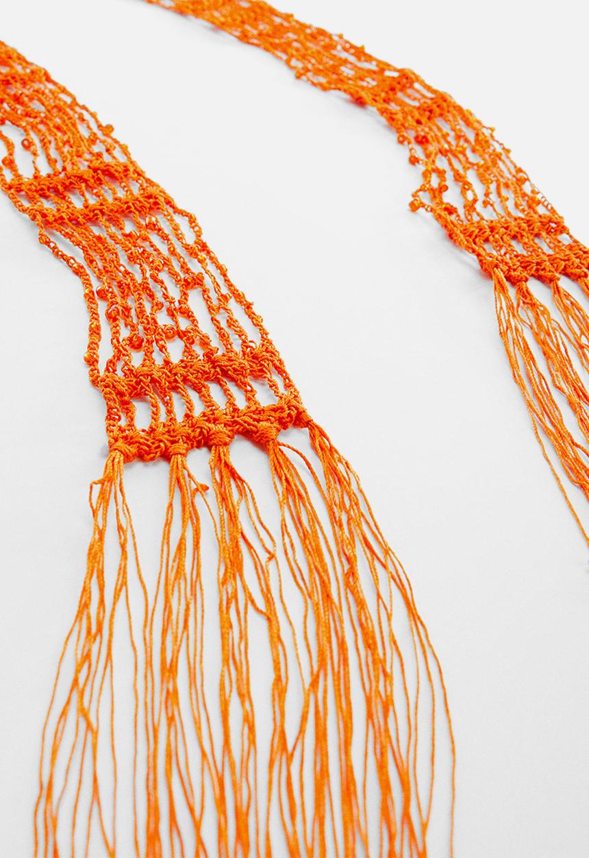 MANGO - Neck scarf magdal - orange