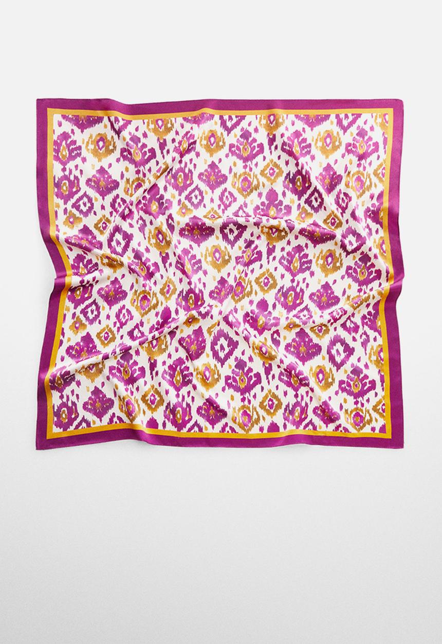 MANGO - Neck scarf india - purple