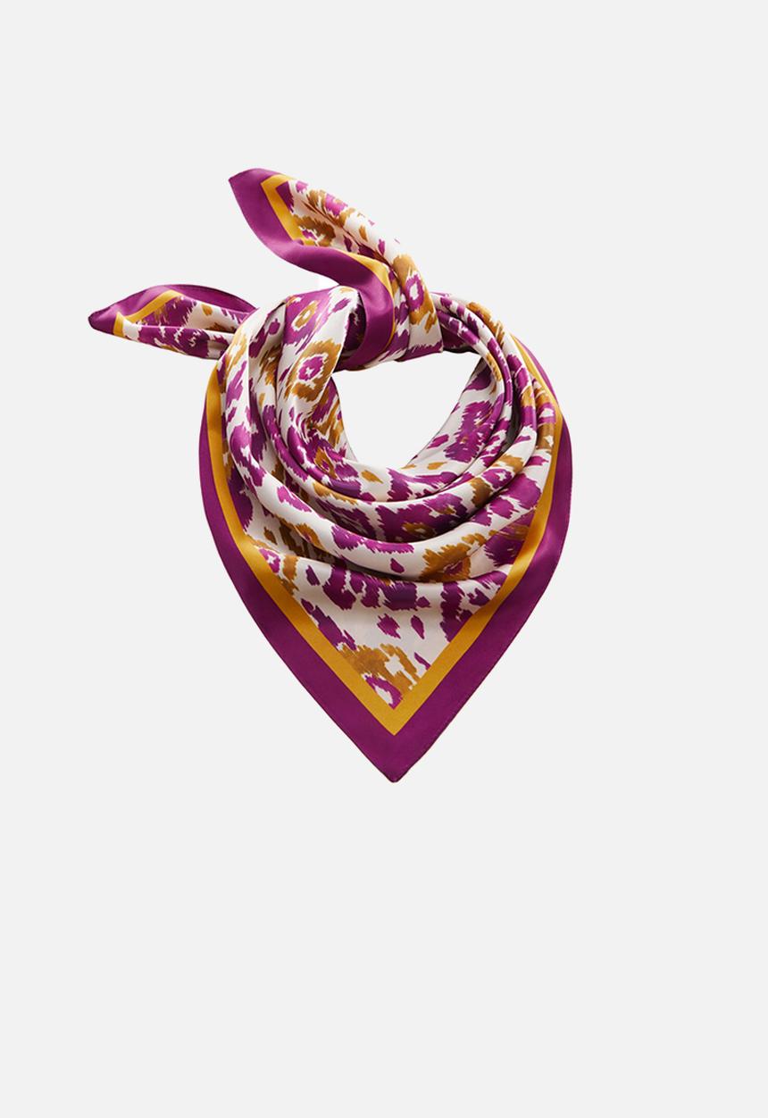 MANGO - Neck scarf india - purple