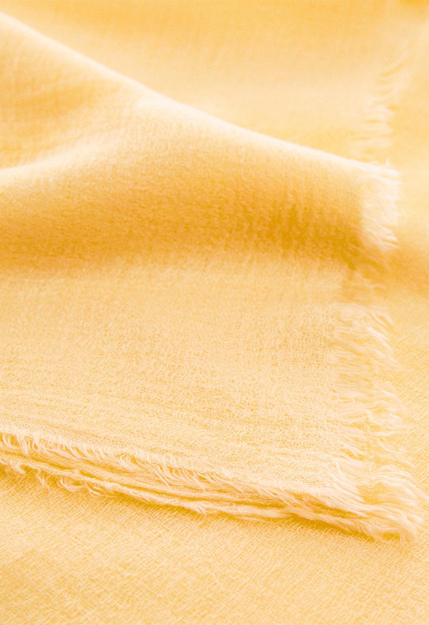 MANGO - Foulard spiagia - pastel yellow 