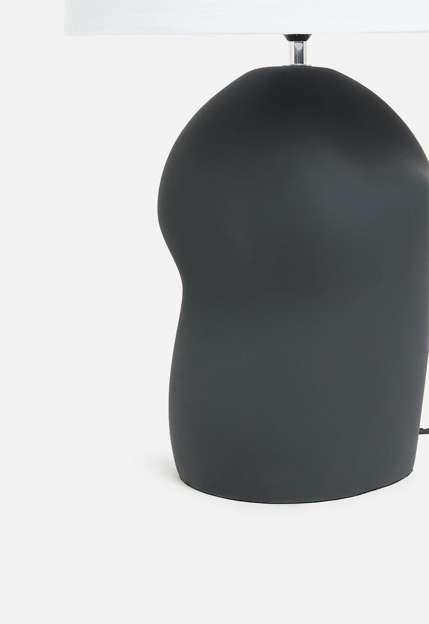 Sixth Floor - Beckett table lamp - charcoal