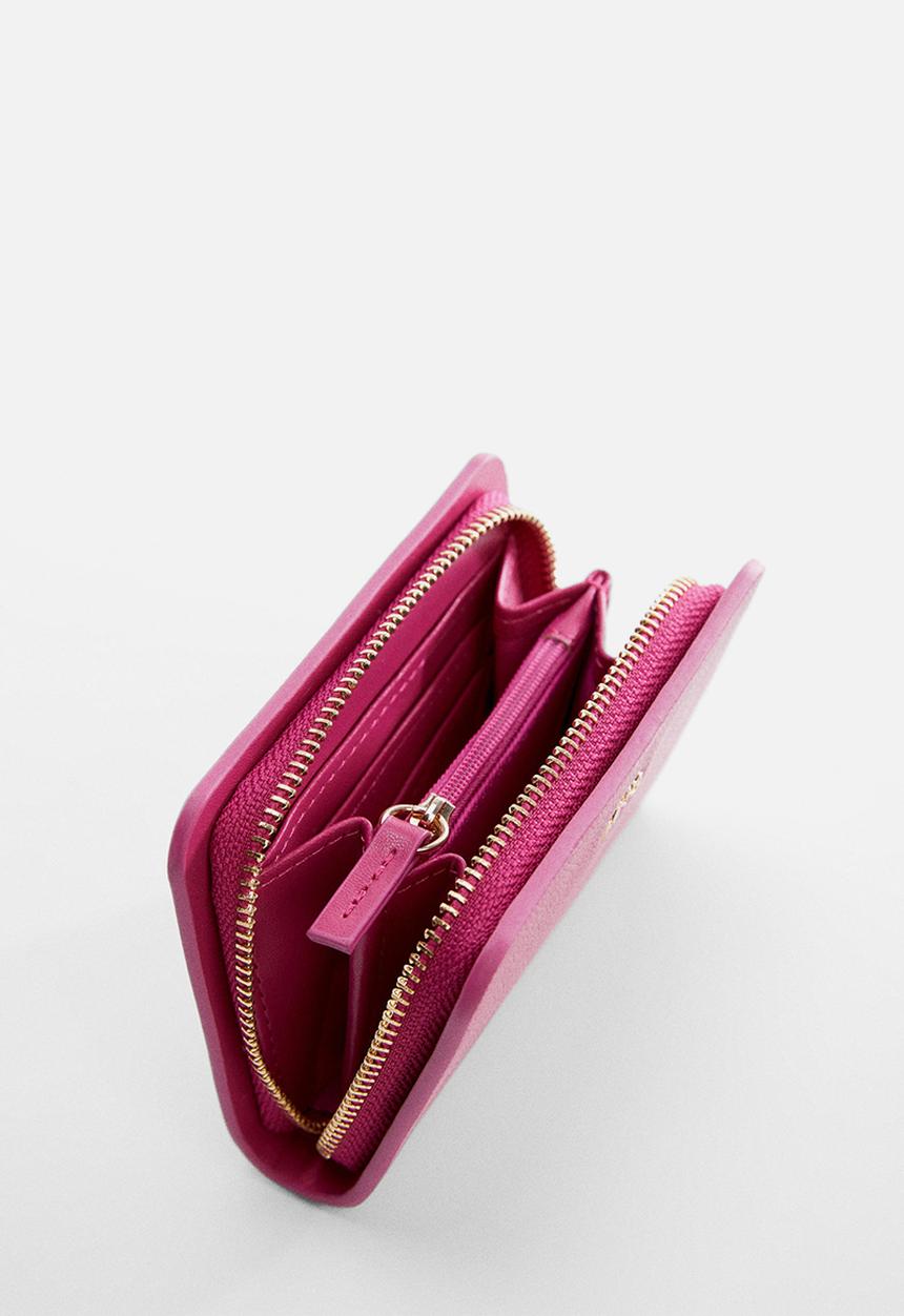 MANGO - Wallet gert - fuchsia
