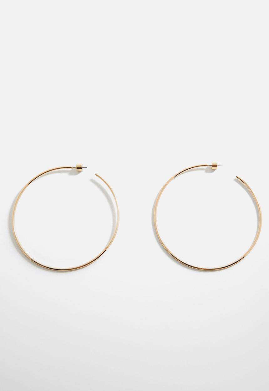 MANGO - Earrings maxi - gold