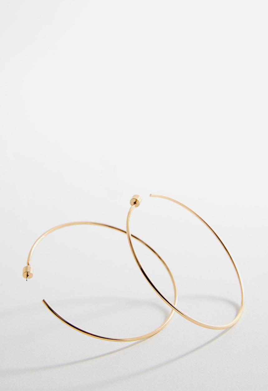 MANGO - Earrings maxi - gold