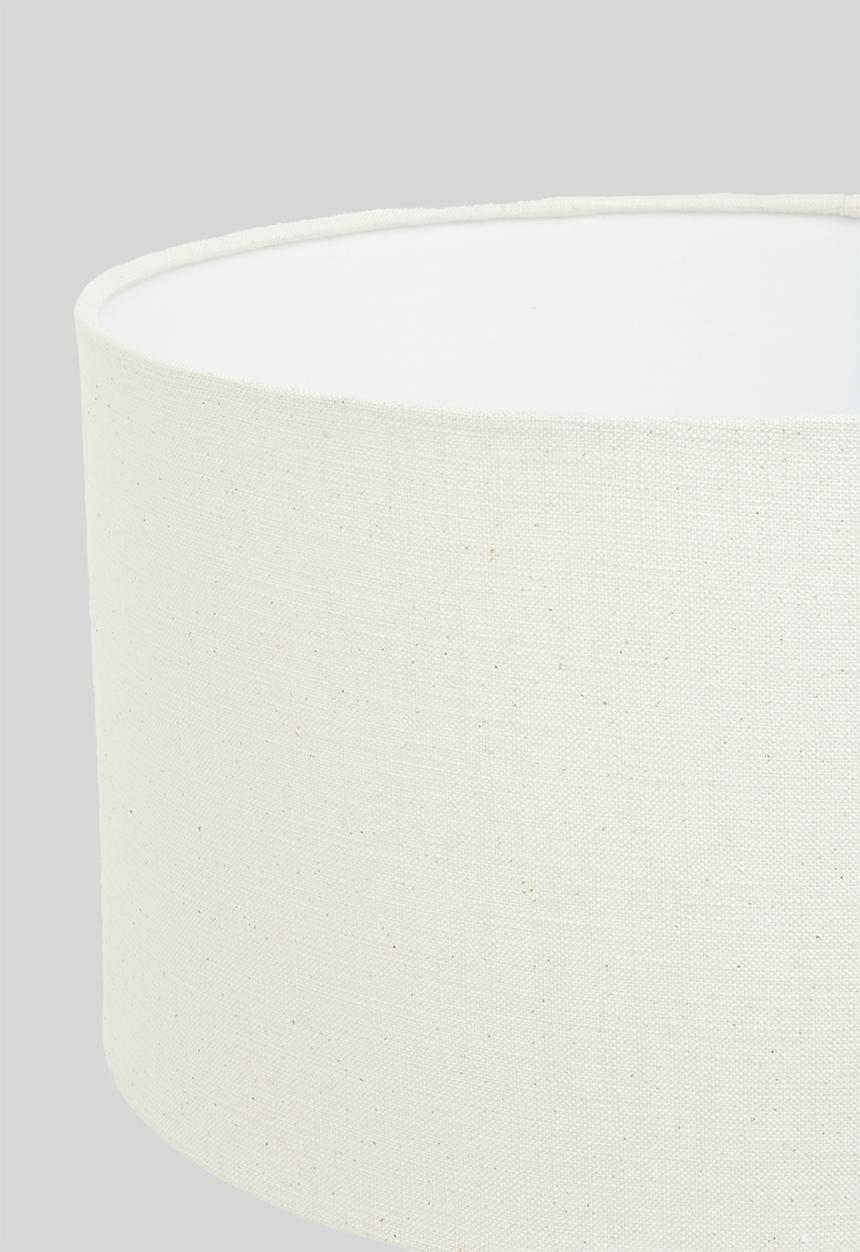 Sixth Floor - Blob table lamp and shade - black & natural