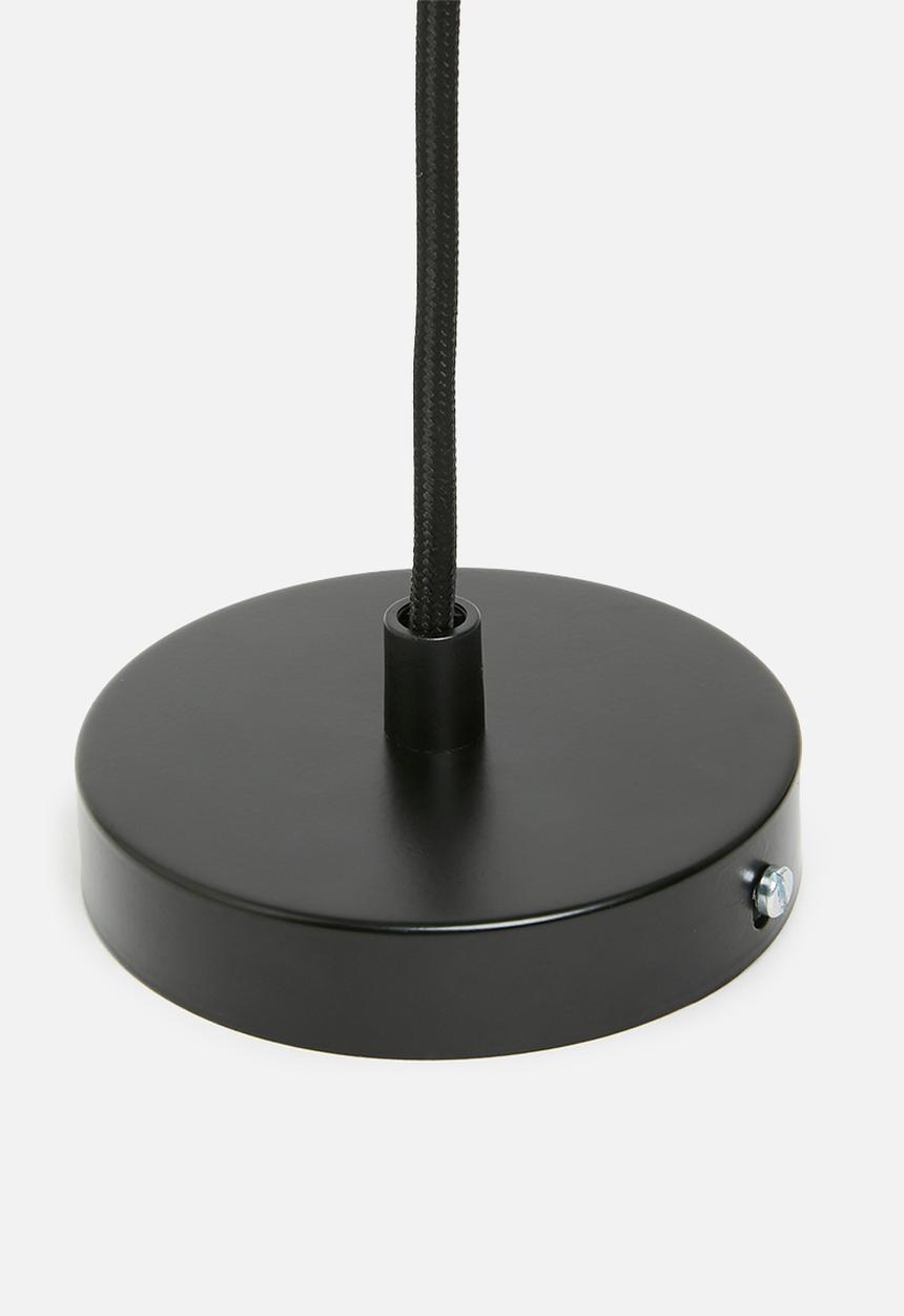 Sixth Floor - Umbrella pendant - black