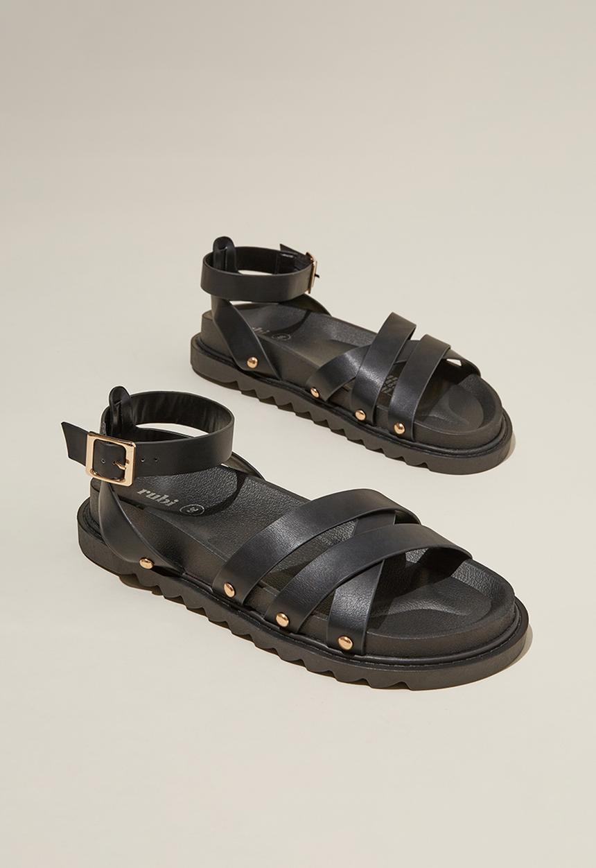Cotton On - Pipa roman sandal - black