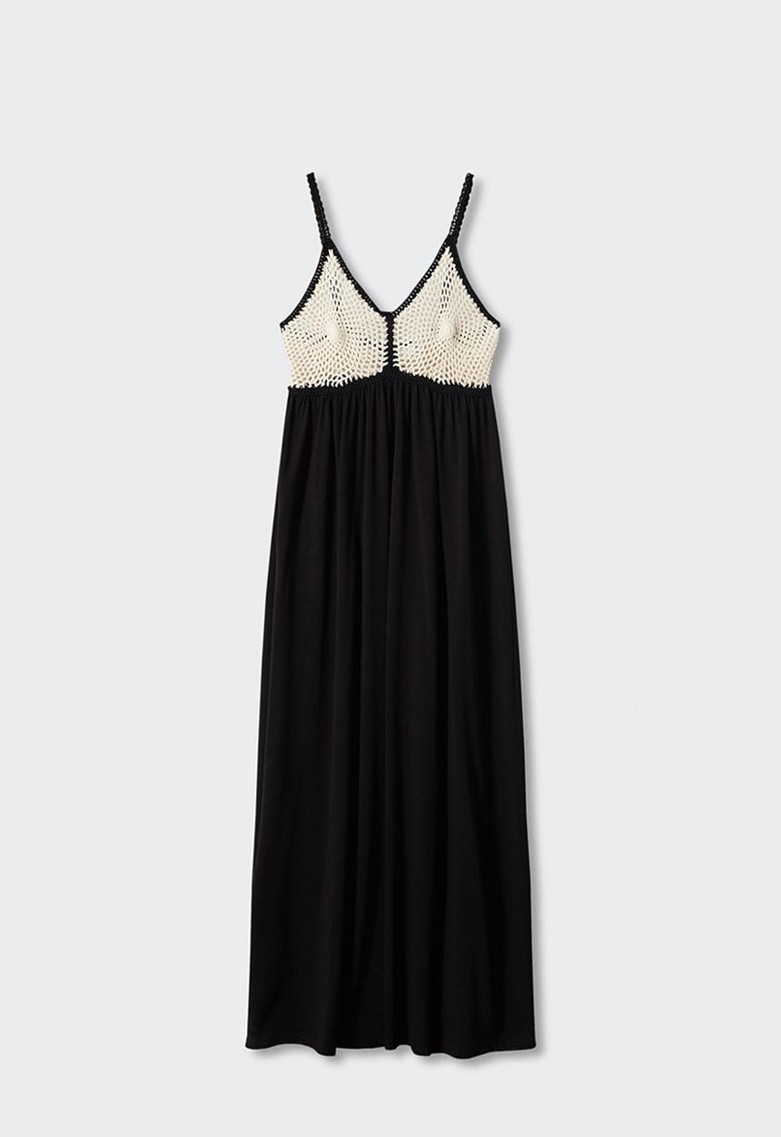 MANGO - Dress eva - black