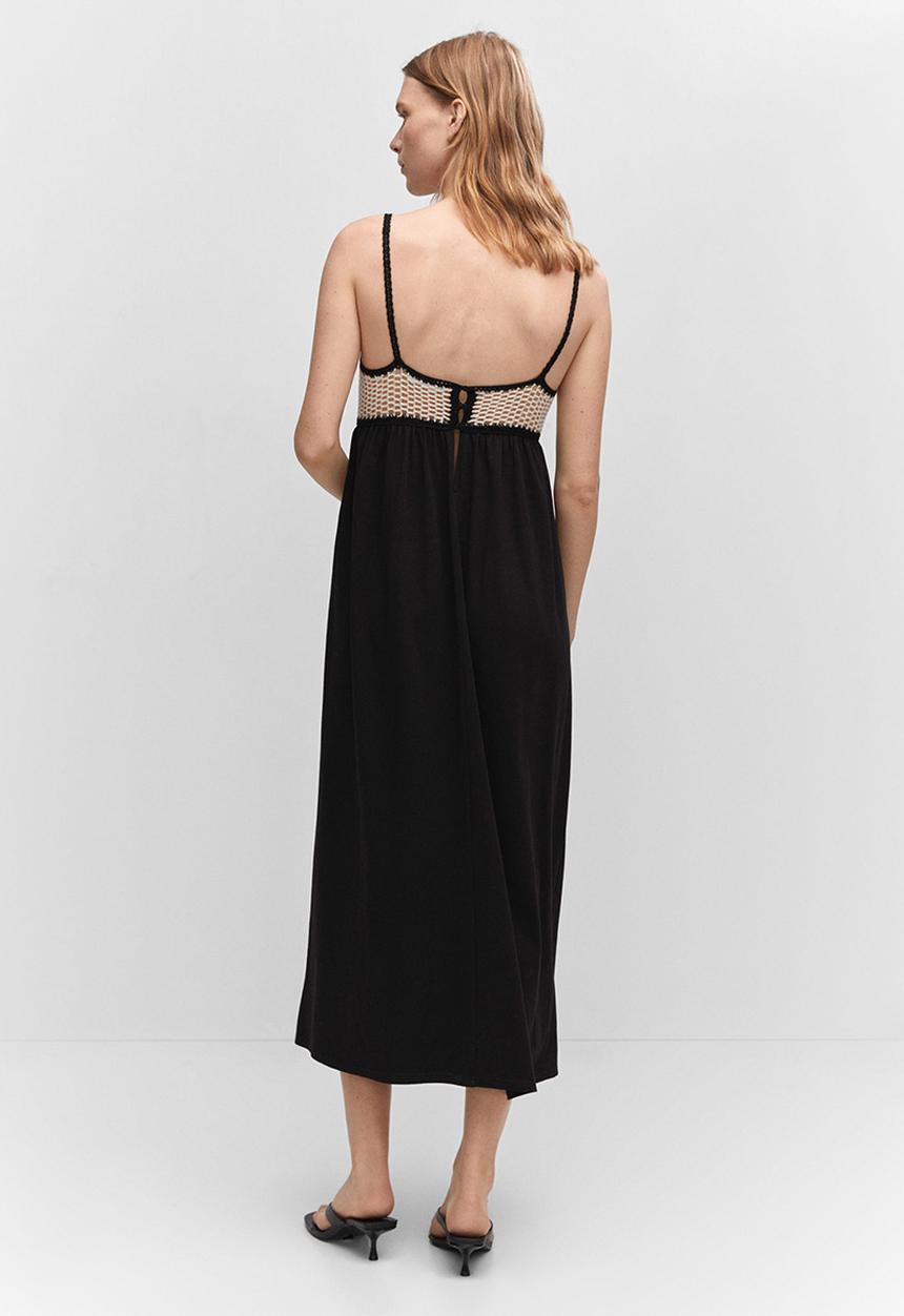 MANGO - Dress eva - black