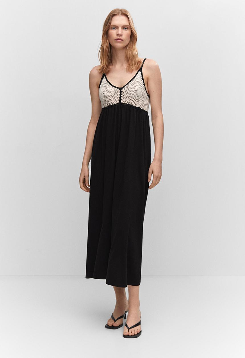 MANGO - Dress eva - black