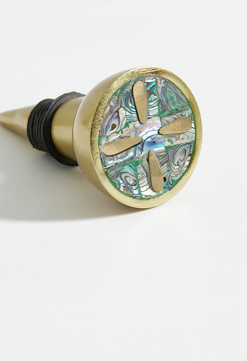 Sixth Floor - Nikora bottle stopper - gold