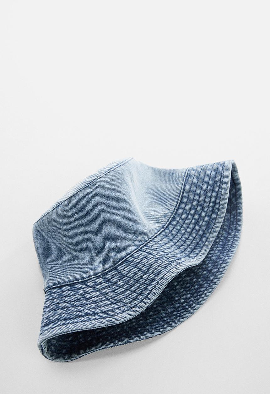MANGO - Hat summerd - denim