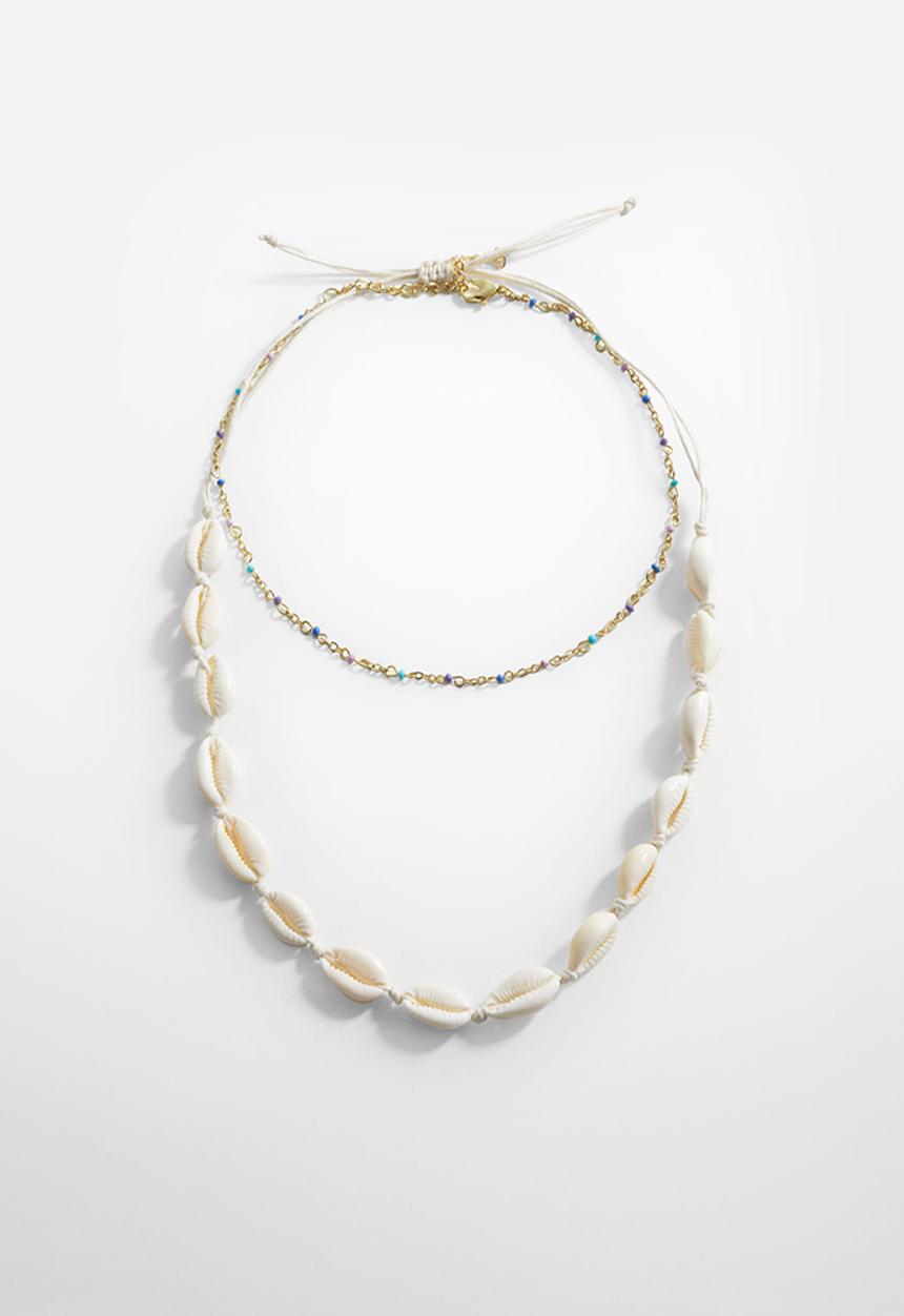 MANGO - Necklace niza - gold