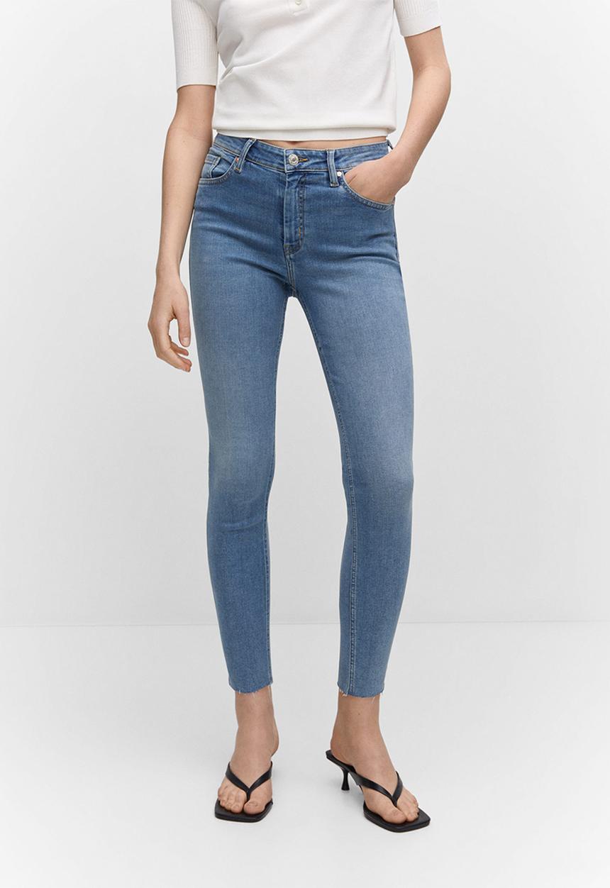 MANGO - Jeans isa - open blue
