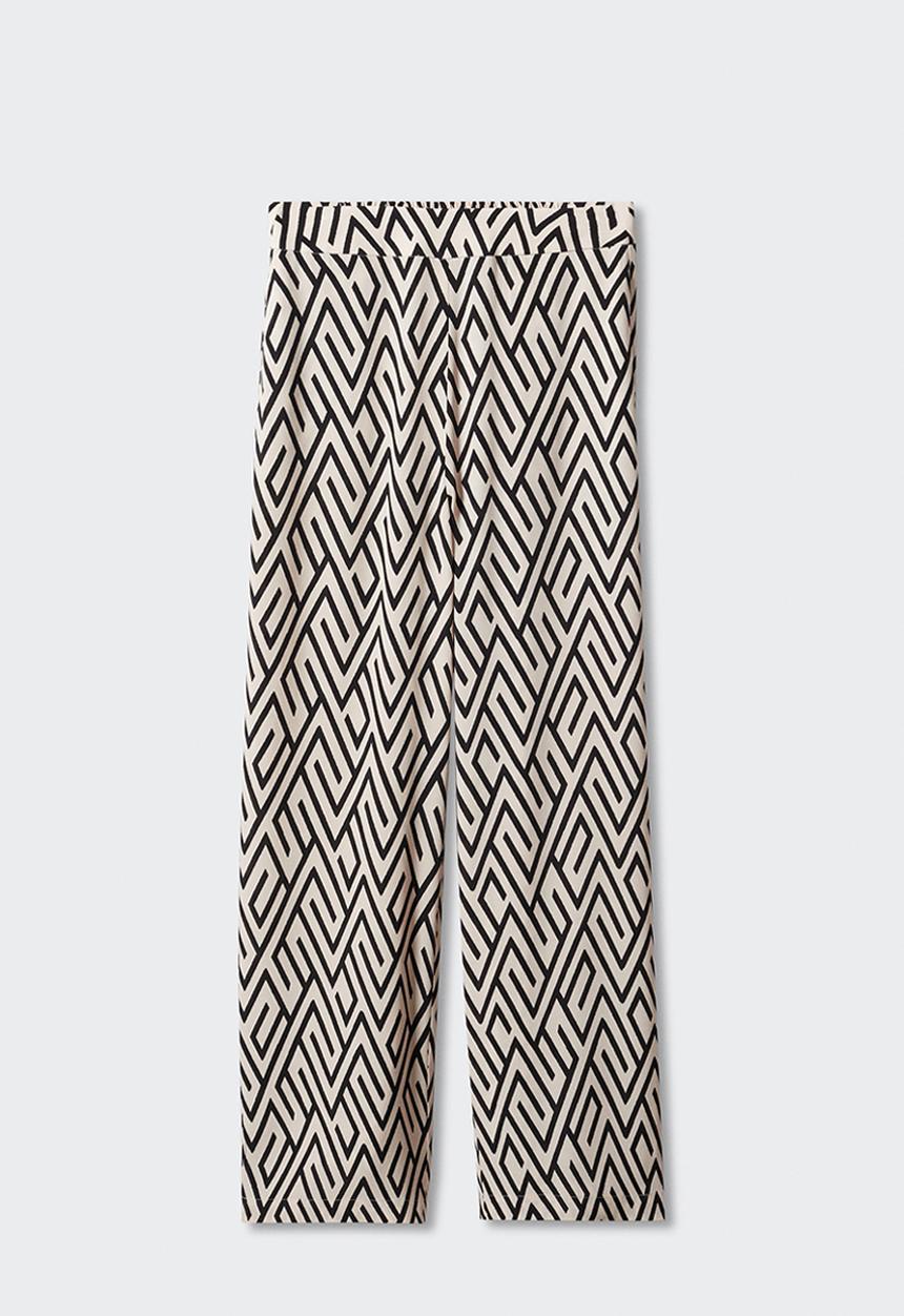 MANGO - Trousers poems - black