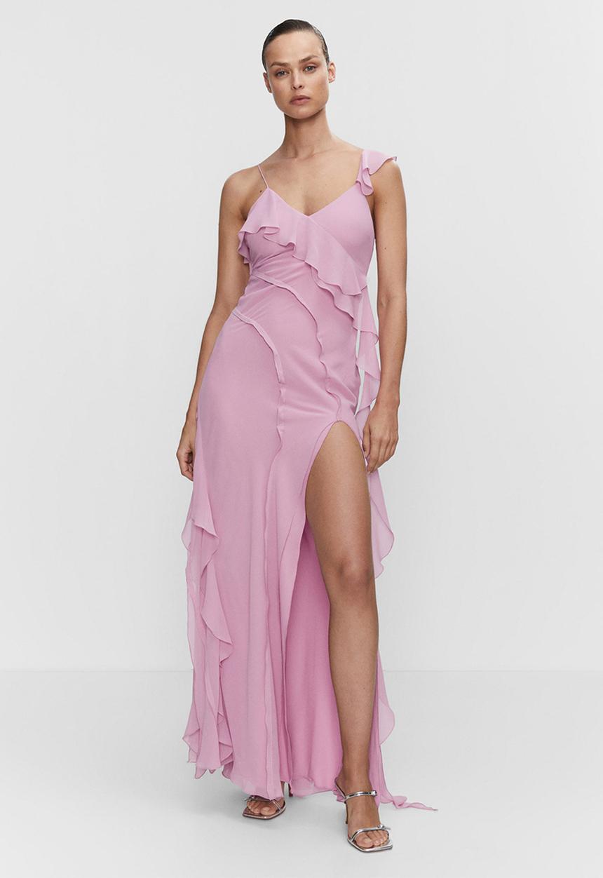 MANGO - Dress nora - pink