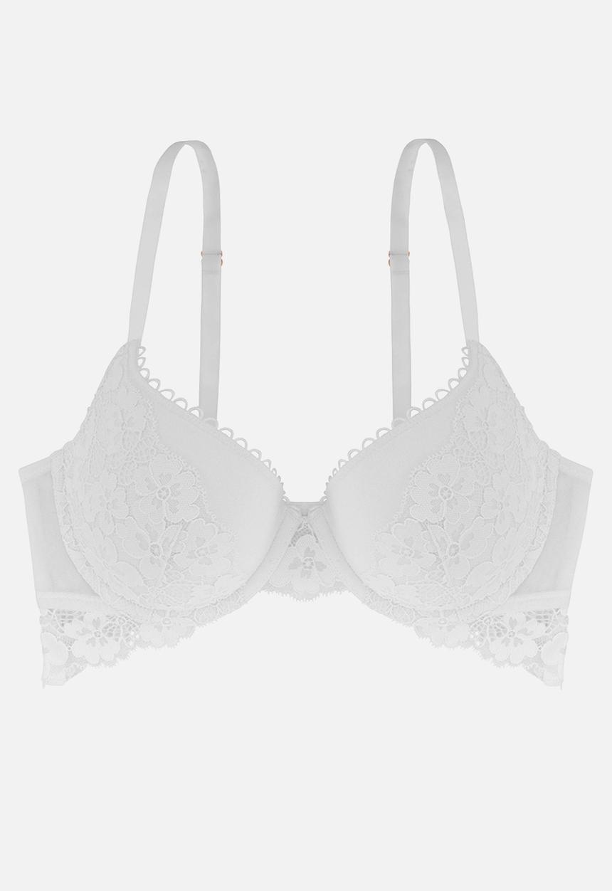 DORINA - Leticia light padded demi - white