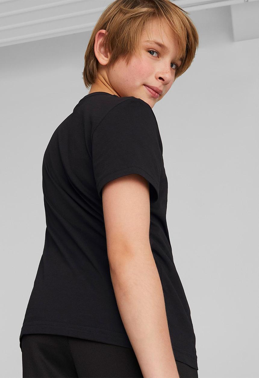 PUMA - Ess logo tee b - puma black