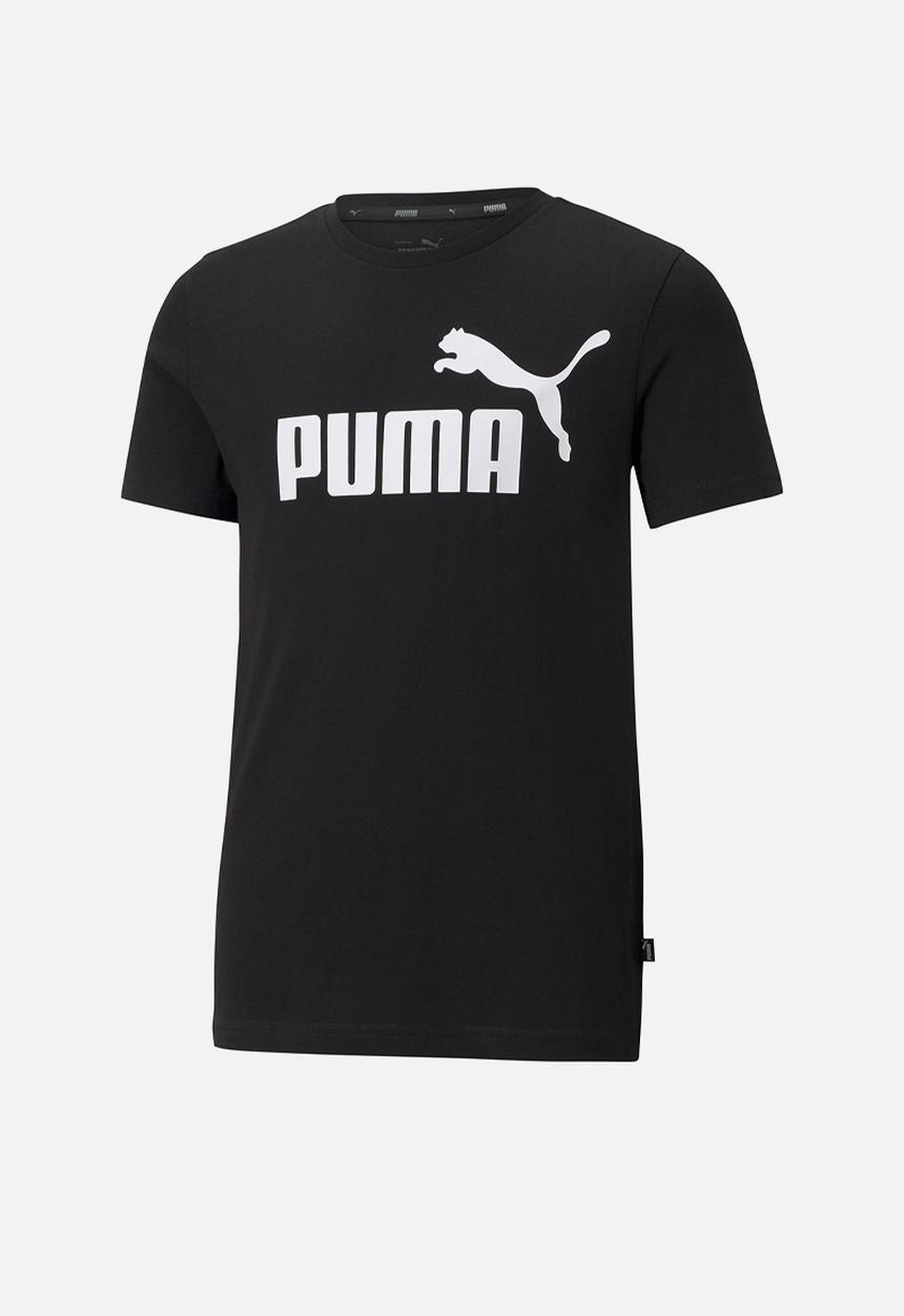 PUMA - Ess logo tee b - puma black