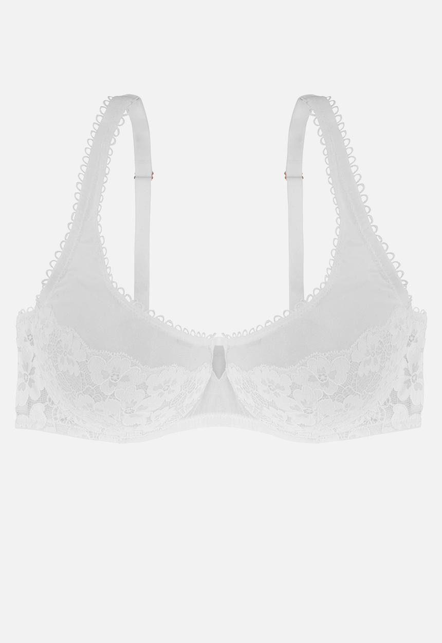 DORINA - Plus leticia non padded wired bra - white