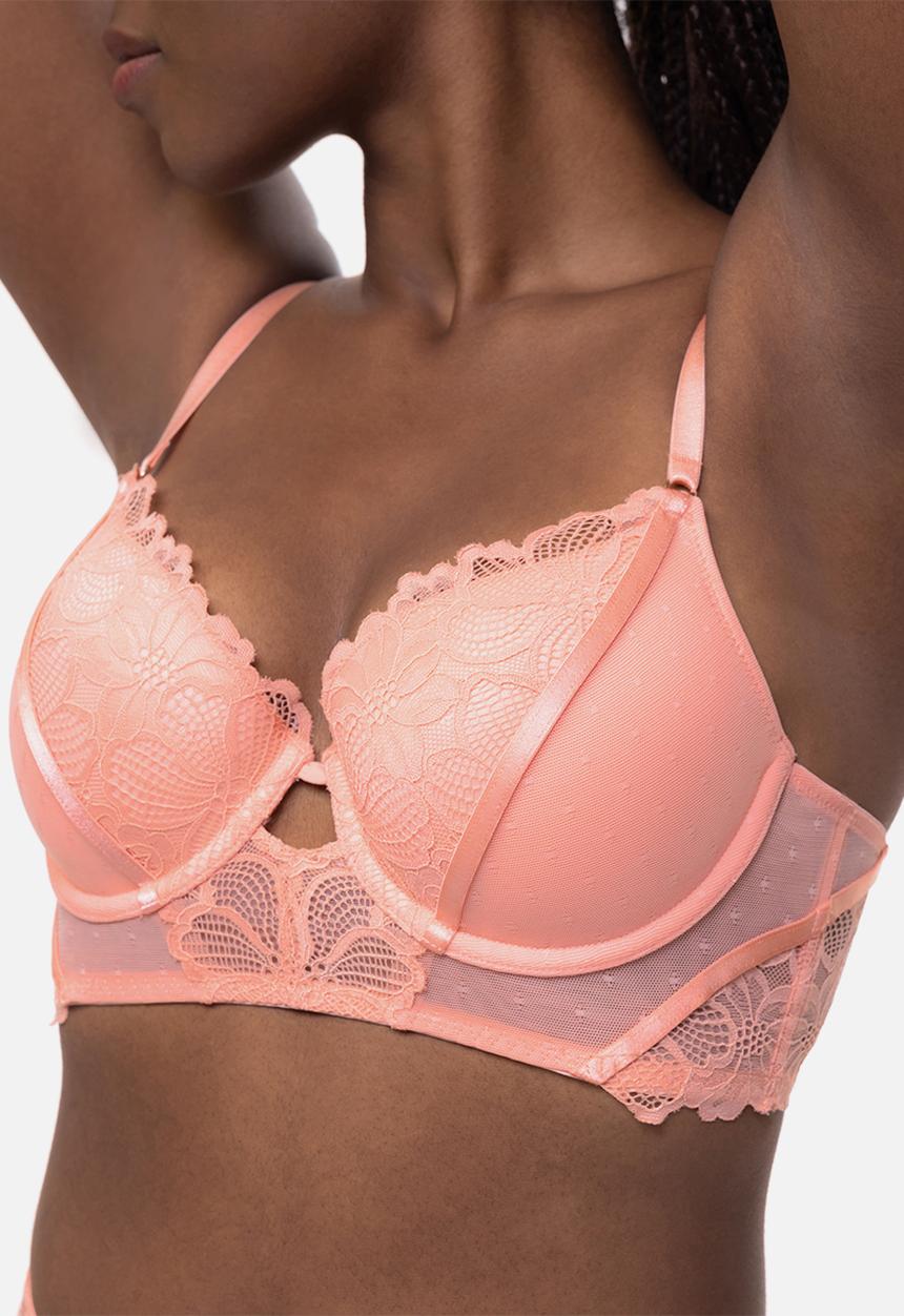 DORINA - Kimora light padded demi - coral