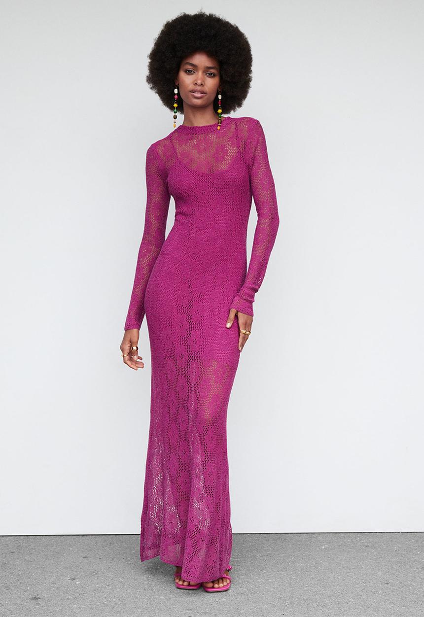 MANGO - Dress margarit - bright pink