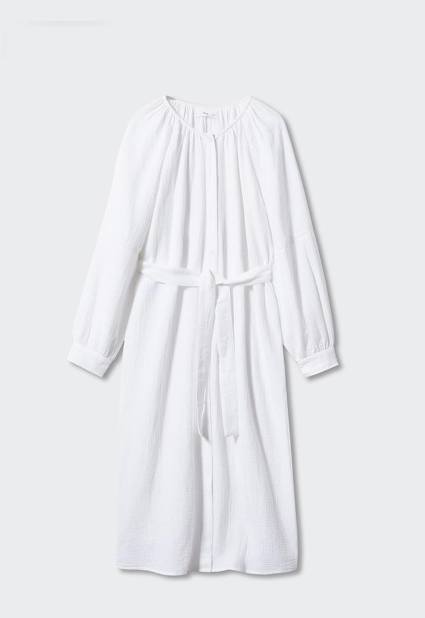MANGO - Dress ibiza - white