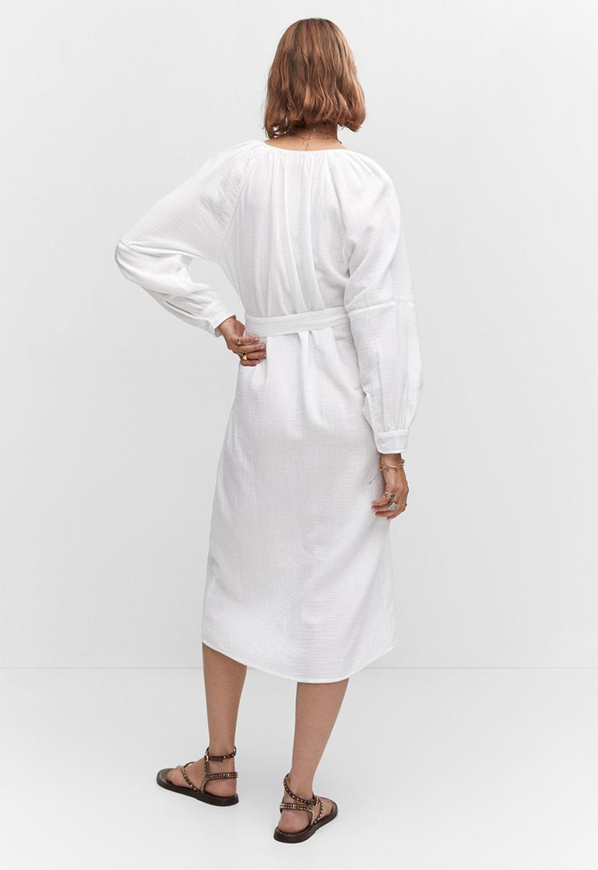 MANGO - Dress ibiza - white