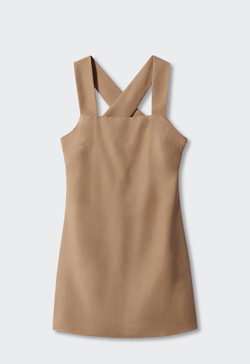 MANGO - Dress bosco-h - mid-beige