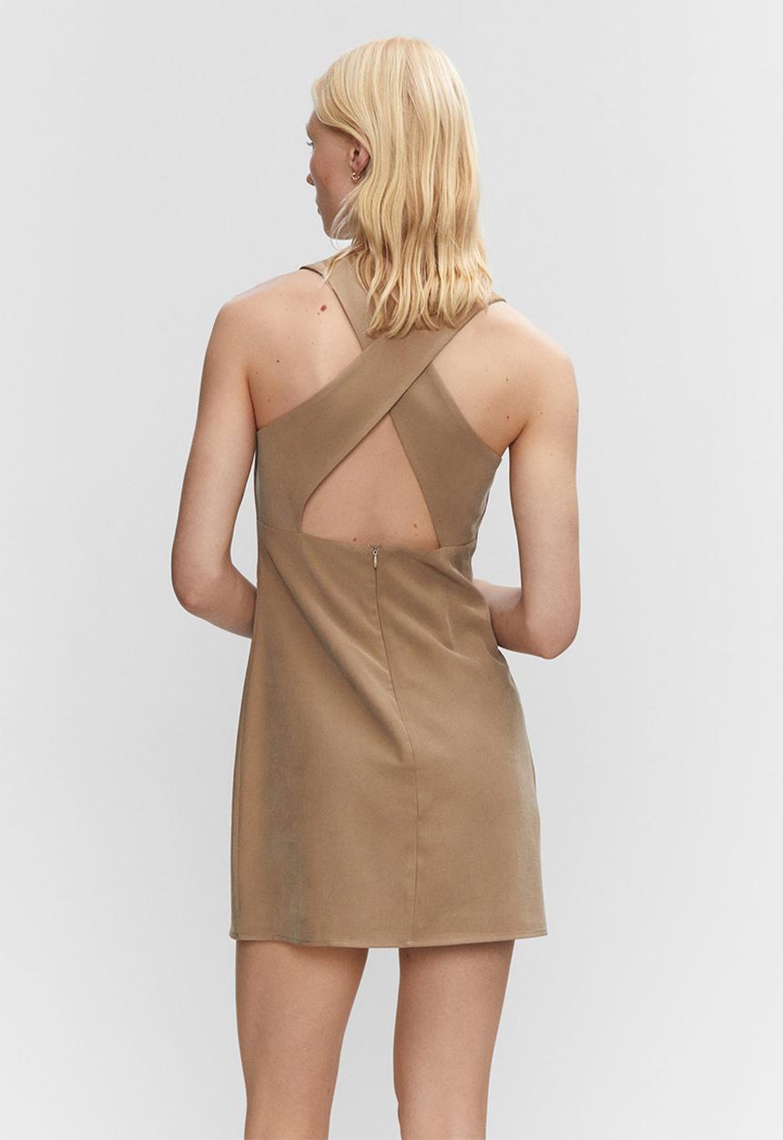 MANGO - Dress bosco-h - mid-beige