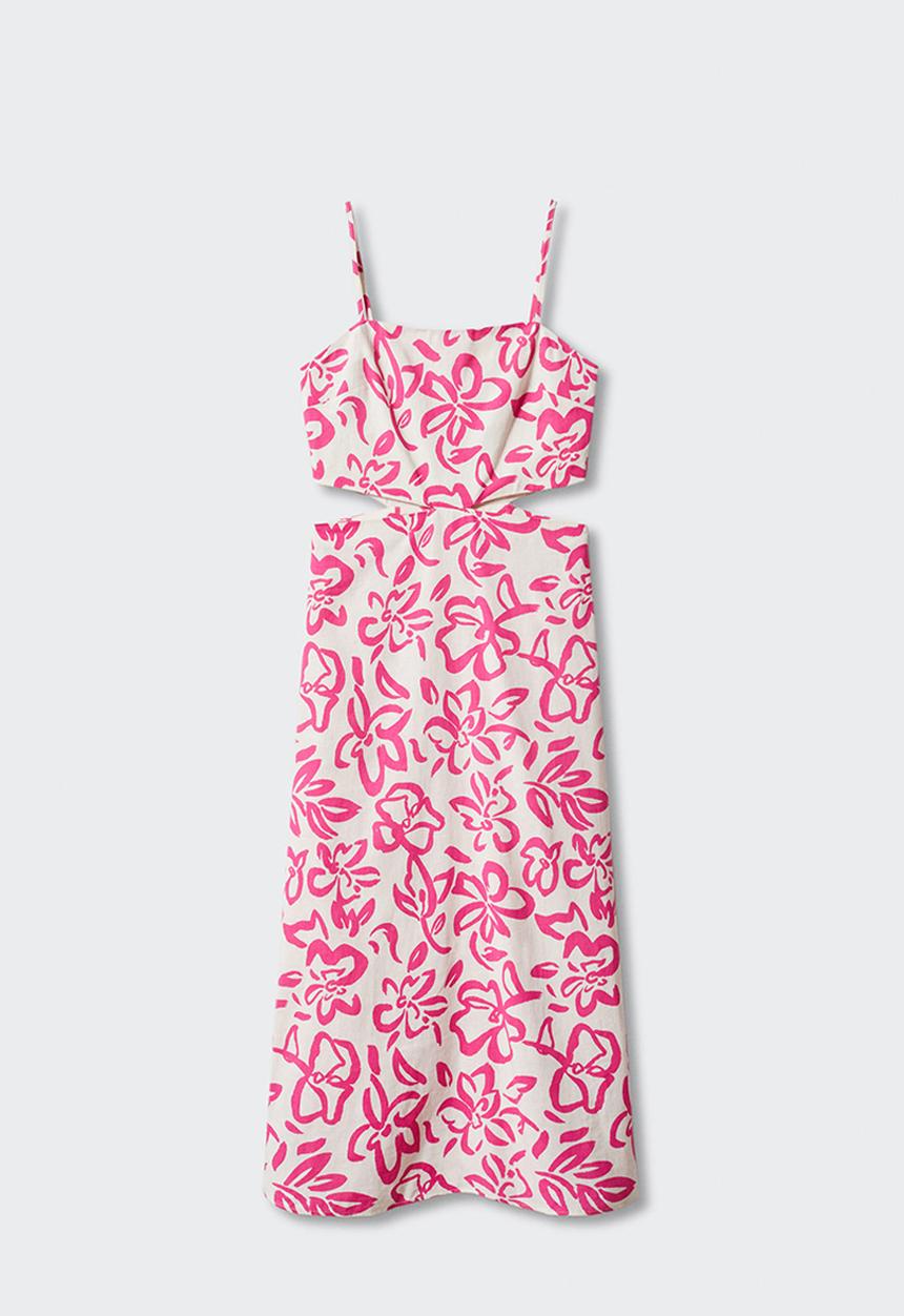 MANGO - Dress olimpia - bright pink