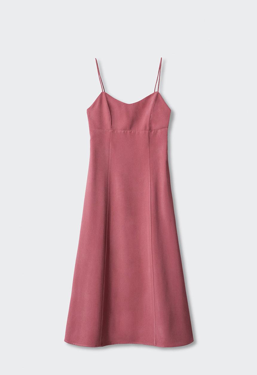 MANGO - Dress boscol-h - mid pink